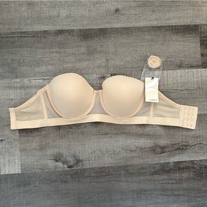 Lively Strapless Bra in Toasted Almond - 32DDD